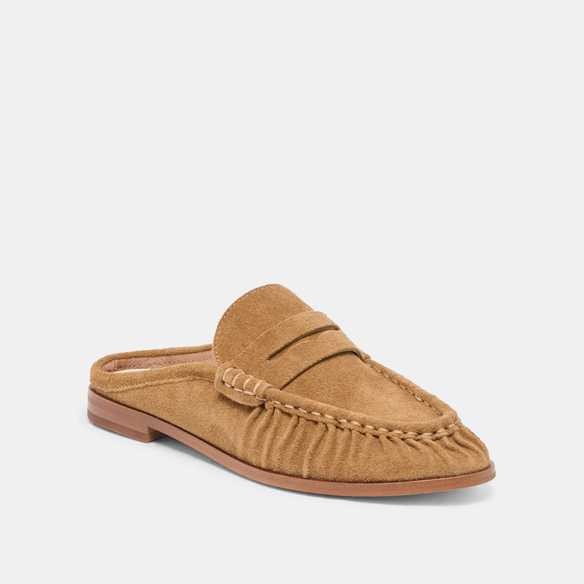 BETZY LIGHT BROWN SUEDE