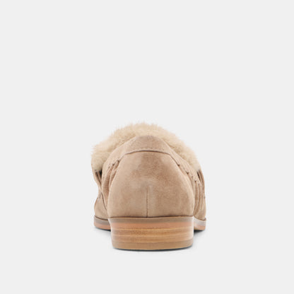 BONIE PLUSH MUSHROOM SUEDE