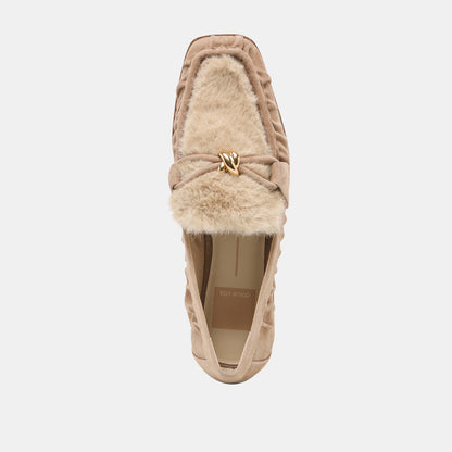 BONIE PLUSH MUSHROOM SUEDE