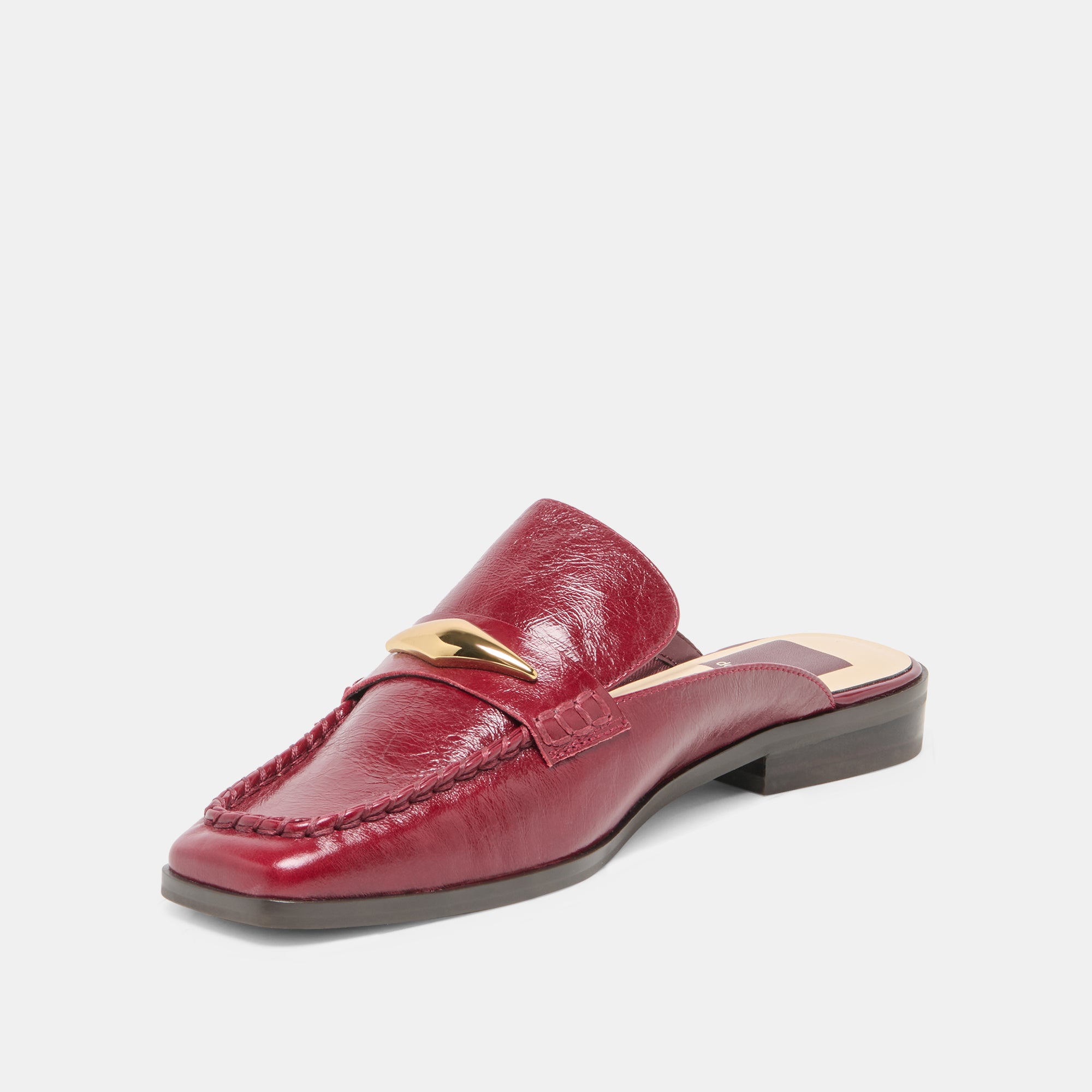 BOWEY CUIR GRENAT - view 4