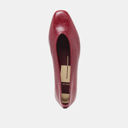 CARET GARNET LEATHER