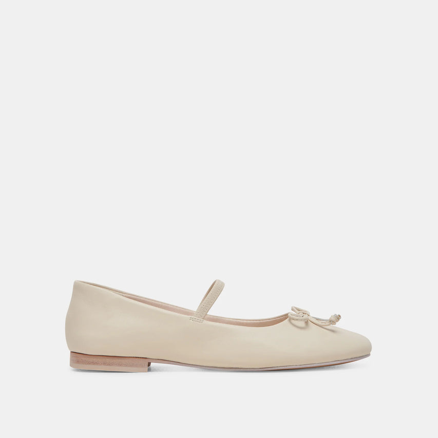 CARIN IVORY LEATHER