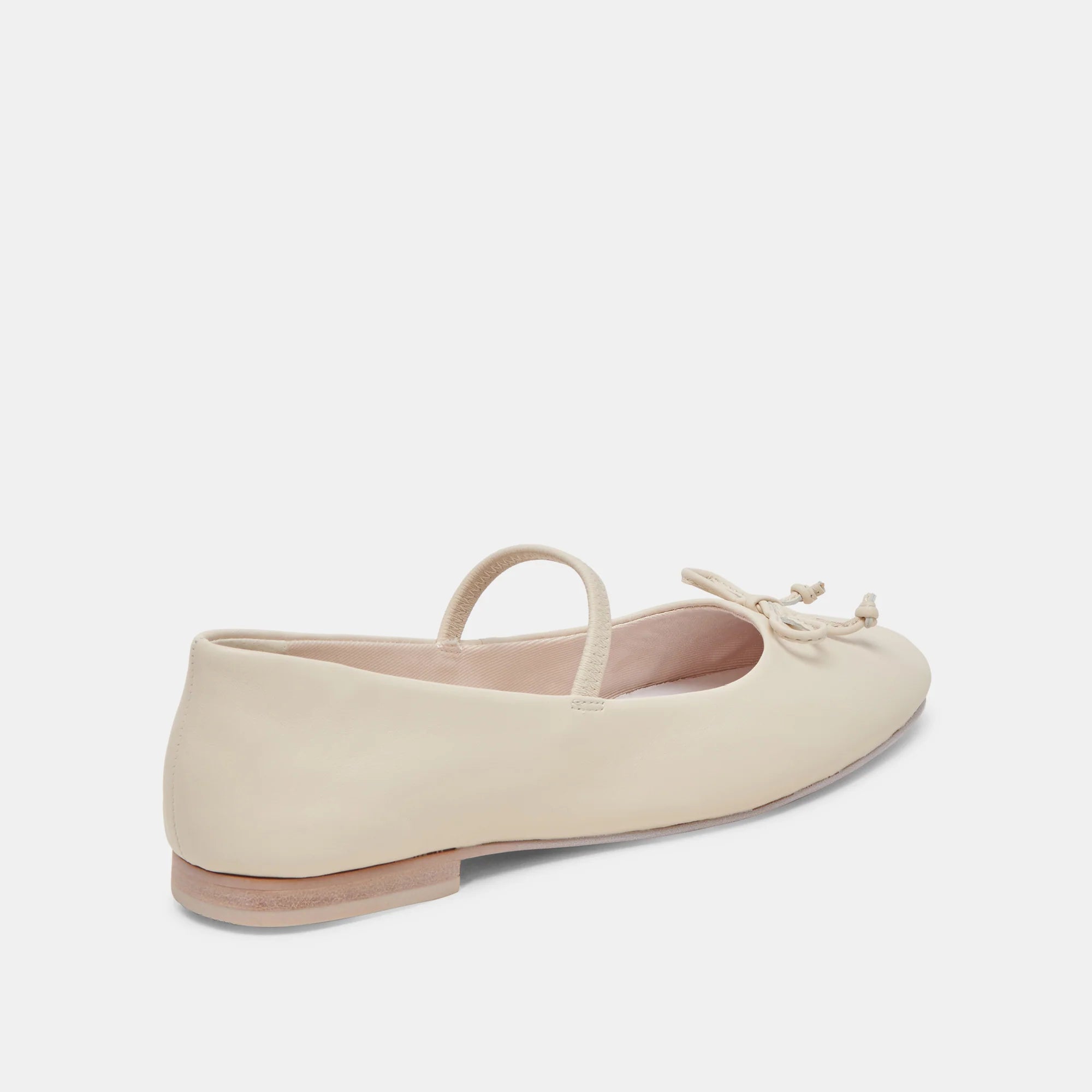 CARIN IVORY LEATHER