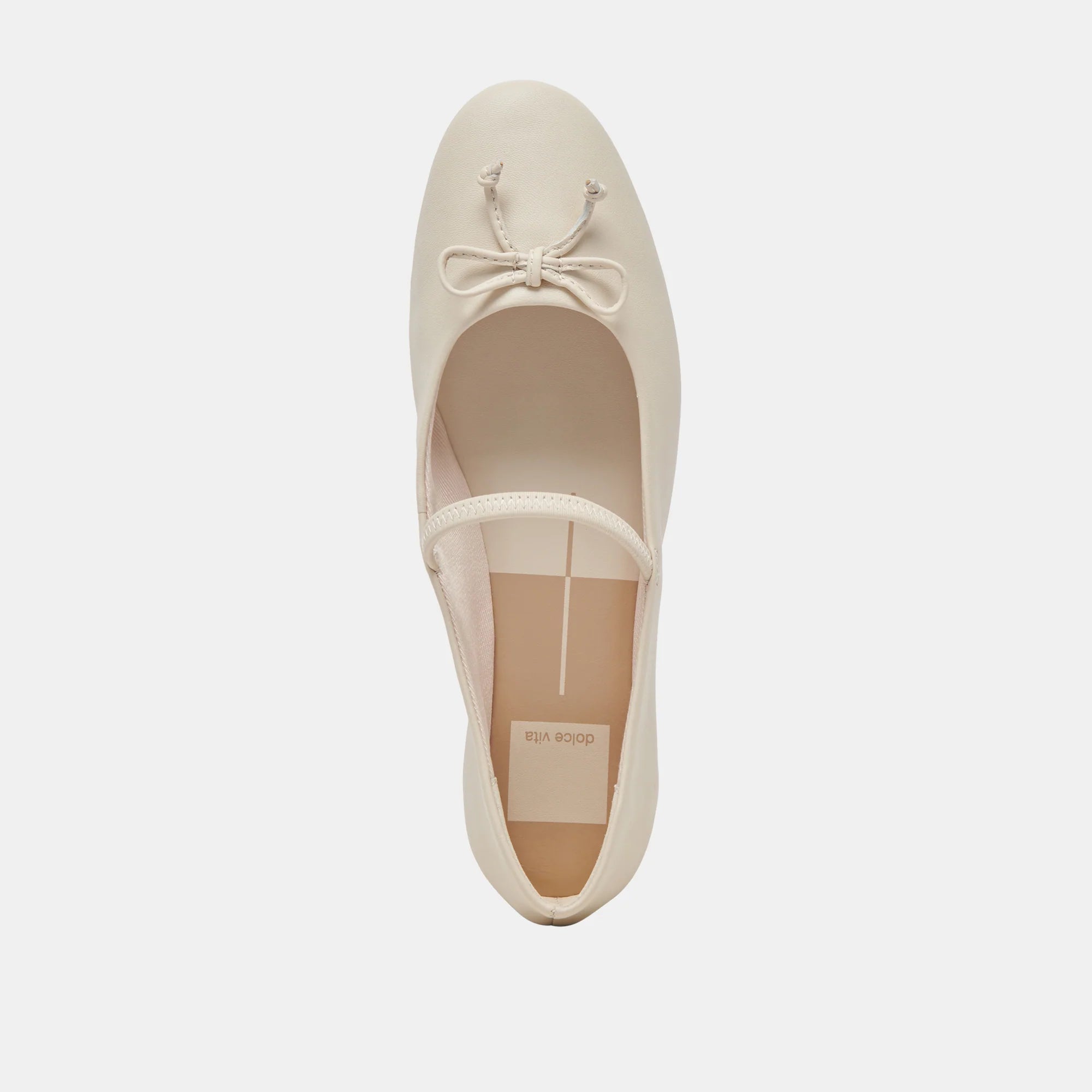 CARIN IVORY LEATHER