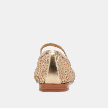 CARIN GOLD RAFFIA