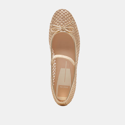 CARIN GOLD RAFFIA