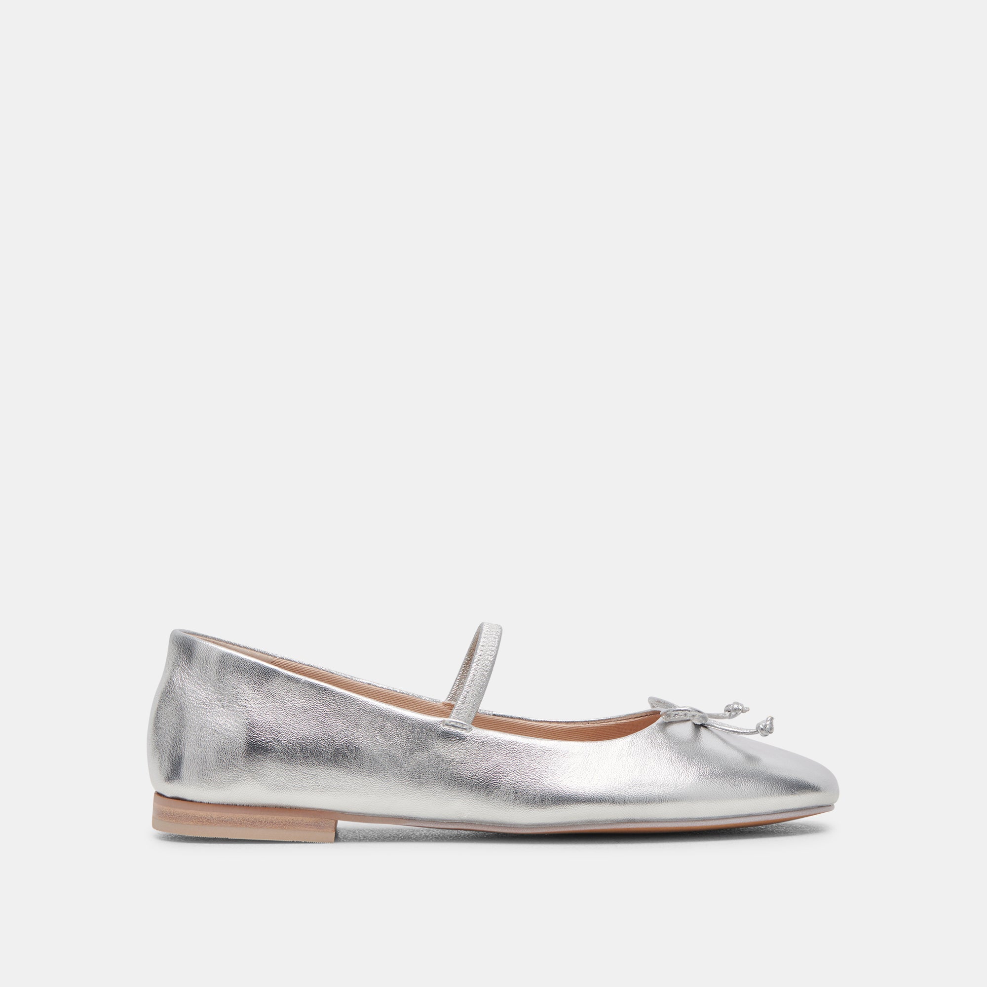 CARIN SILVER LEATHER