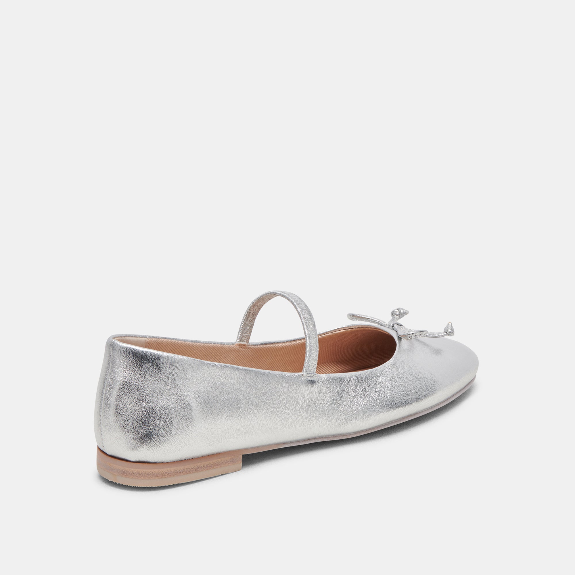 CARIN SILVER LEATHER