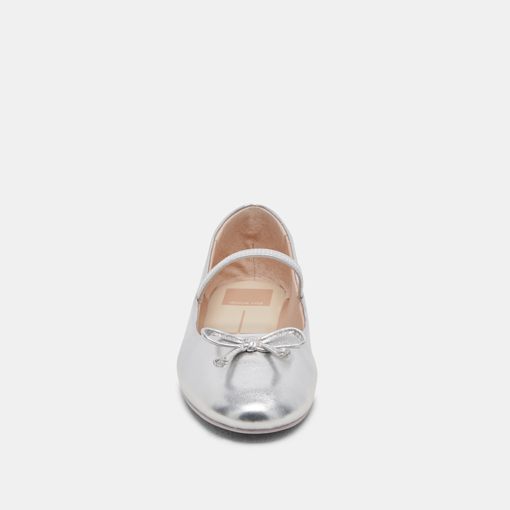 CARIN SILVER LEATHER