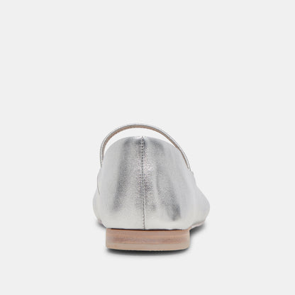 CARIN SILVER LEATHER