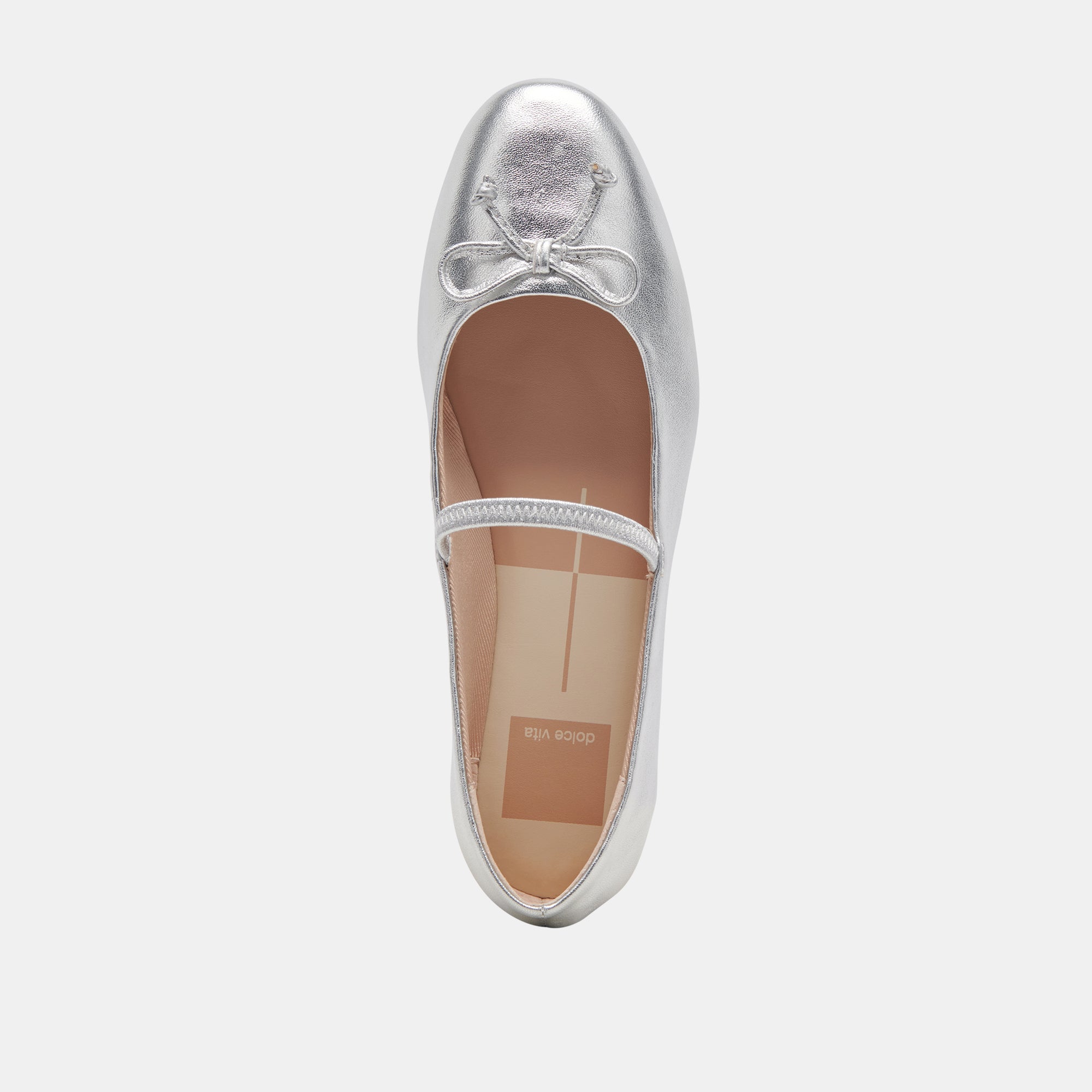 CARIN SILVER LEATHER
