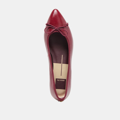 CELIO GARNET LEATHER