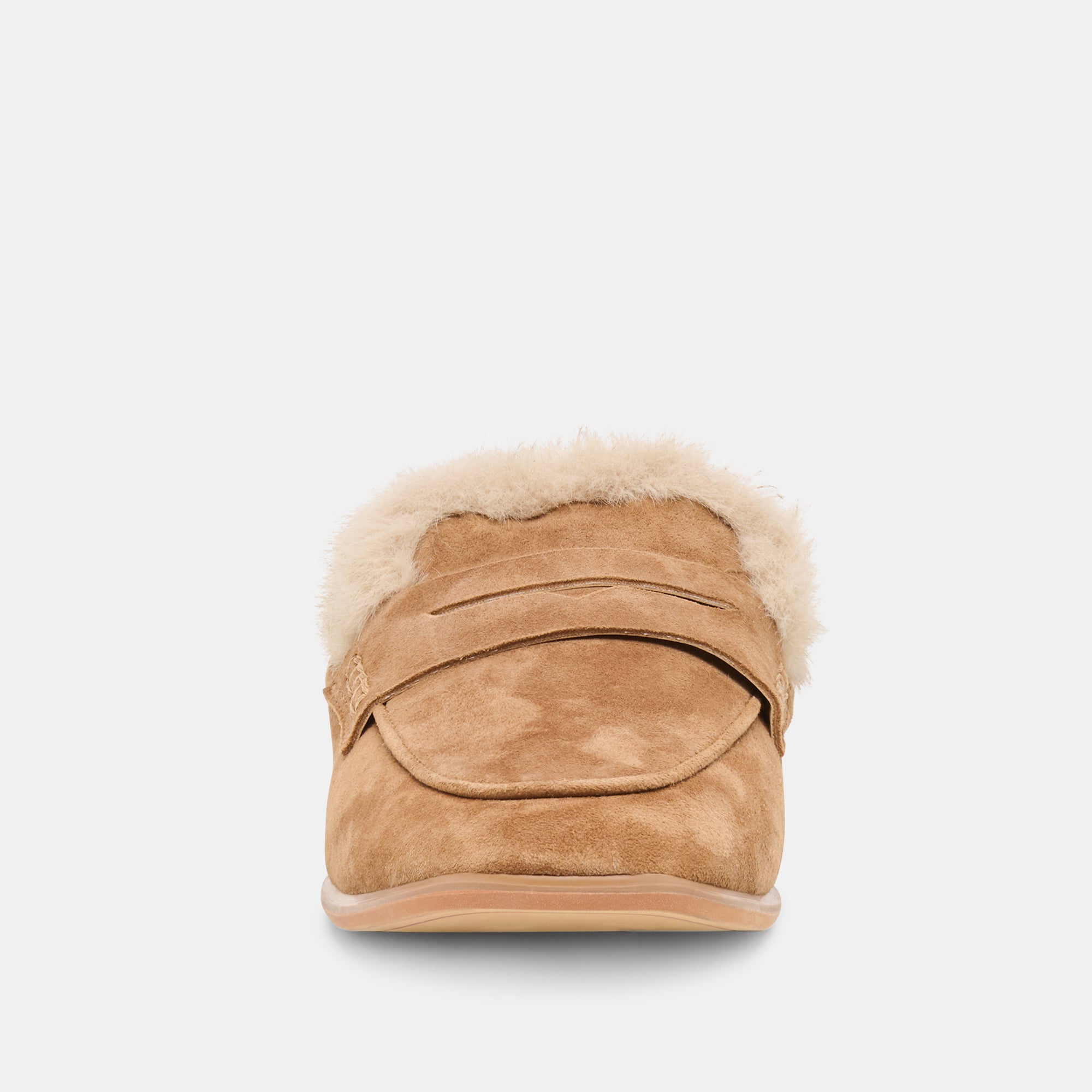 PELUCHE CLOEY DAIM MARRON CLAIR - view 6