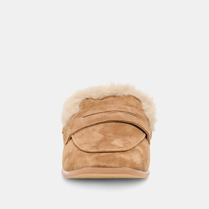 PELUCHE CLOEY DAIM MARRON CLAIR