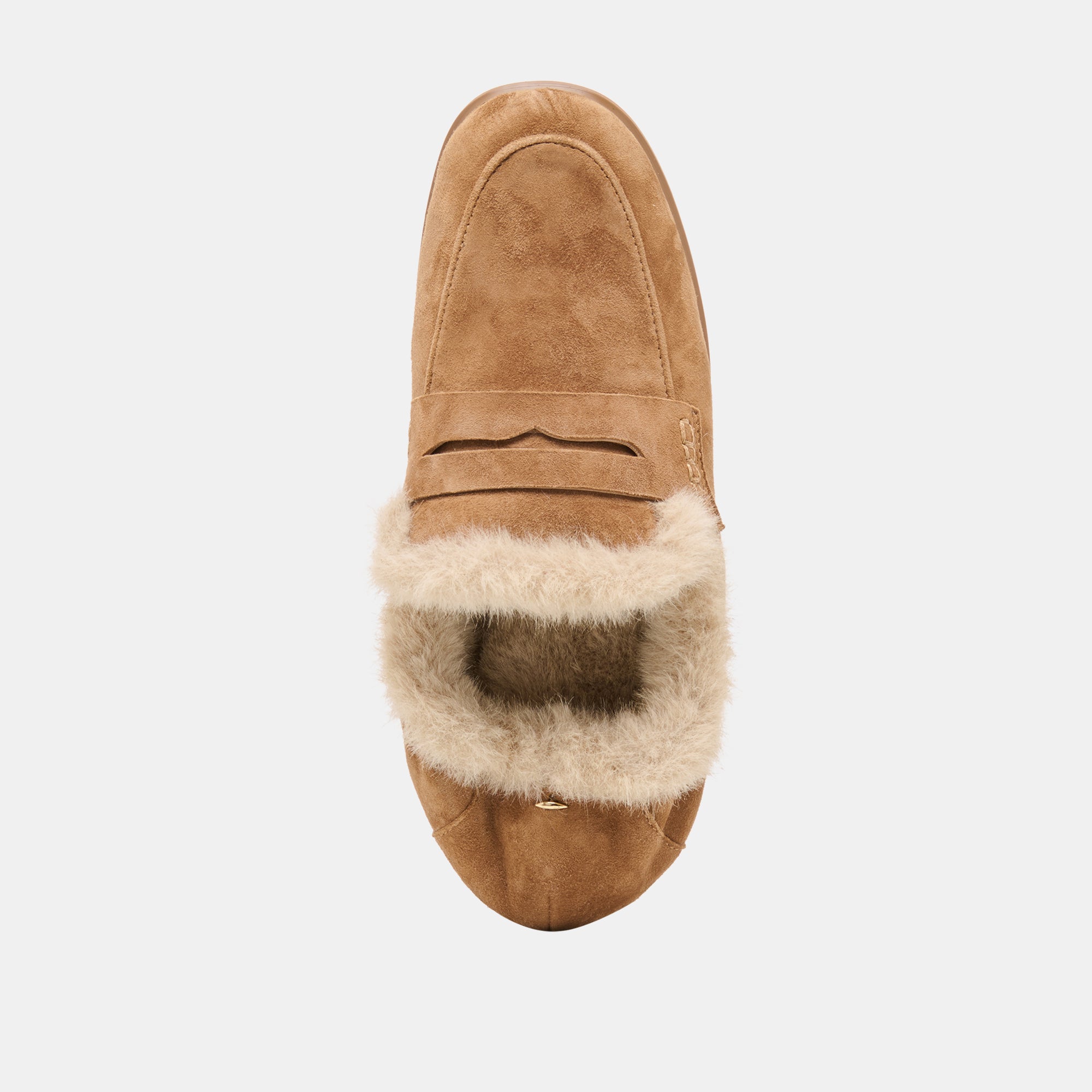 PELUCHE CLOEY DAIM MARRON CLAIR - view 8