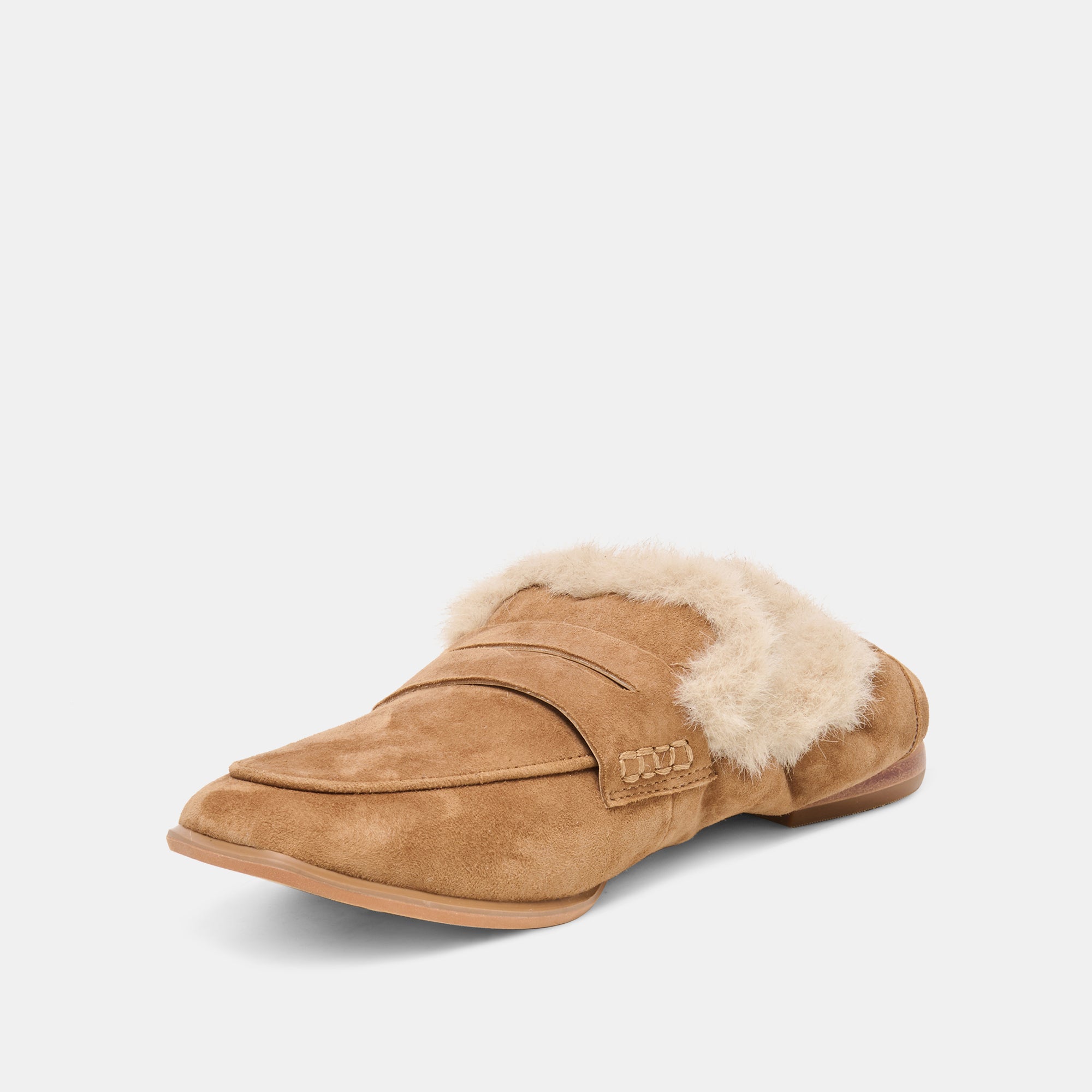 PELUCHE CLOEY DAIM MARRON CLAIR - view 4