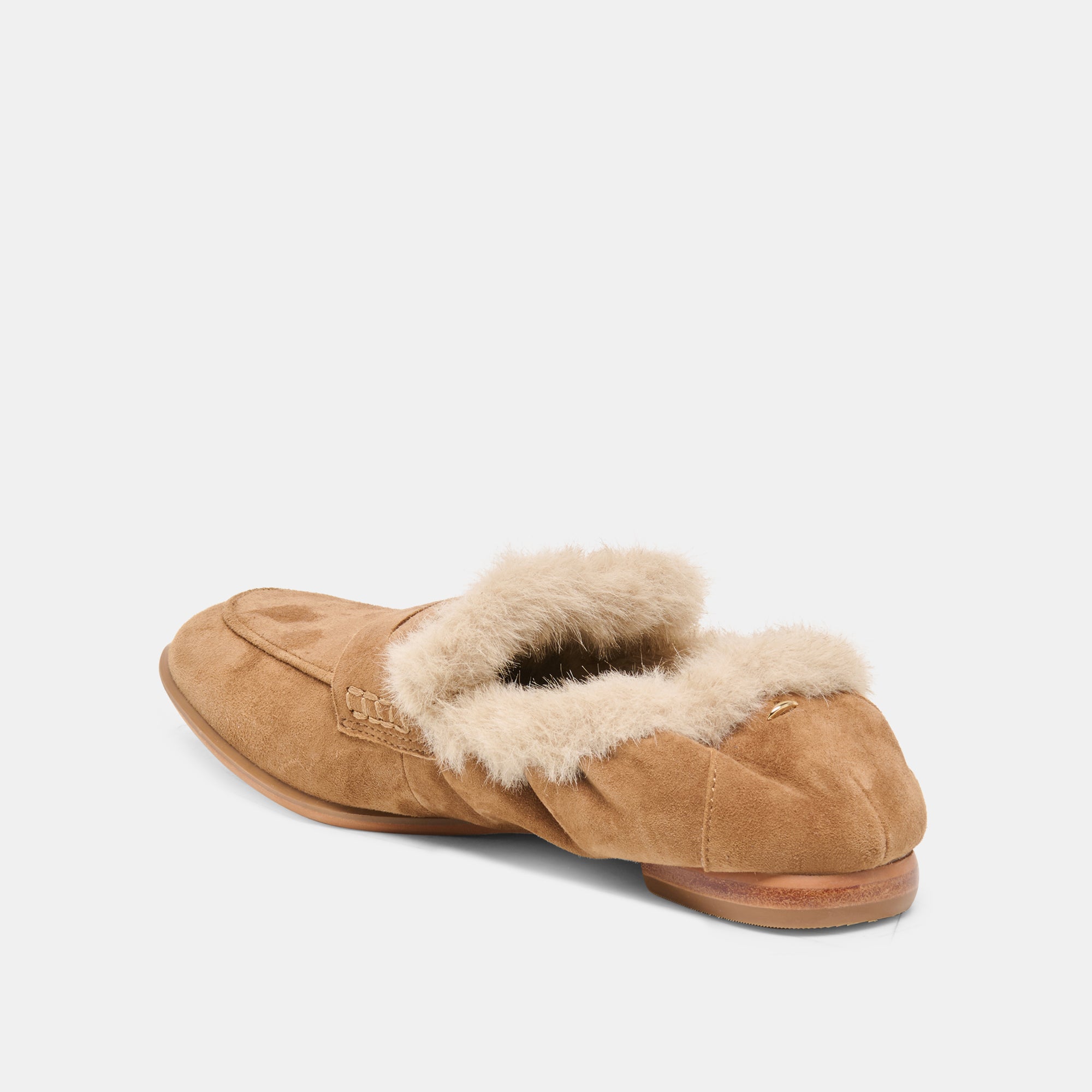 PELUCHE CLOEY DAIM MARRON CLAIR - view 5
