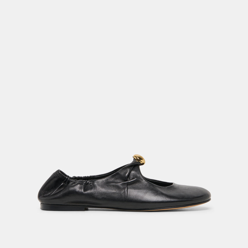 CORNEL BLACK LEATHER