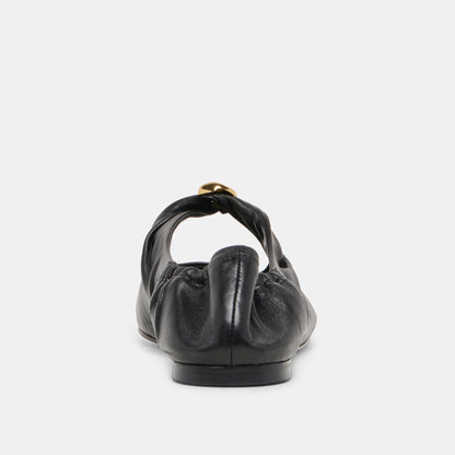 CORNEL BLACK LEATHER