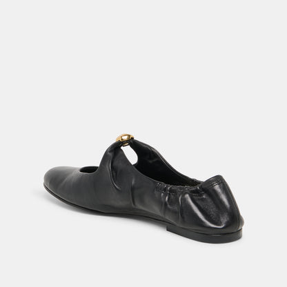 CORNEL BLACK LEATHER