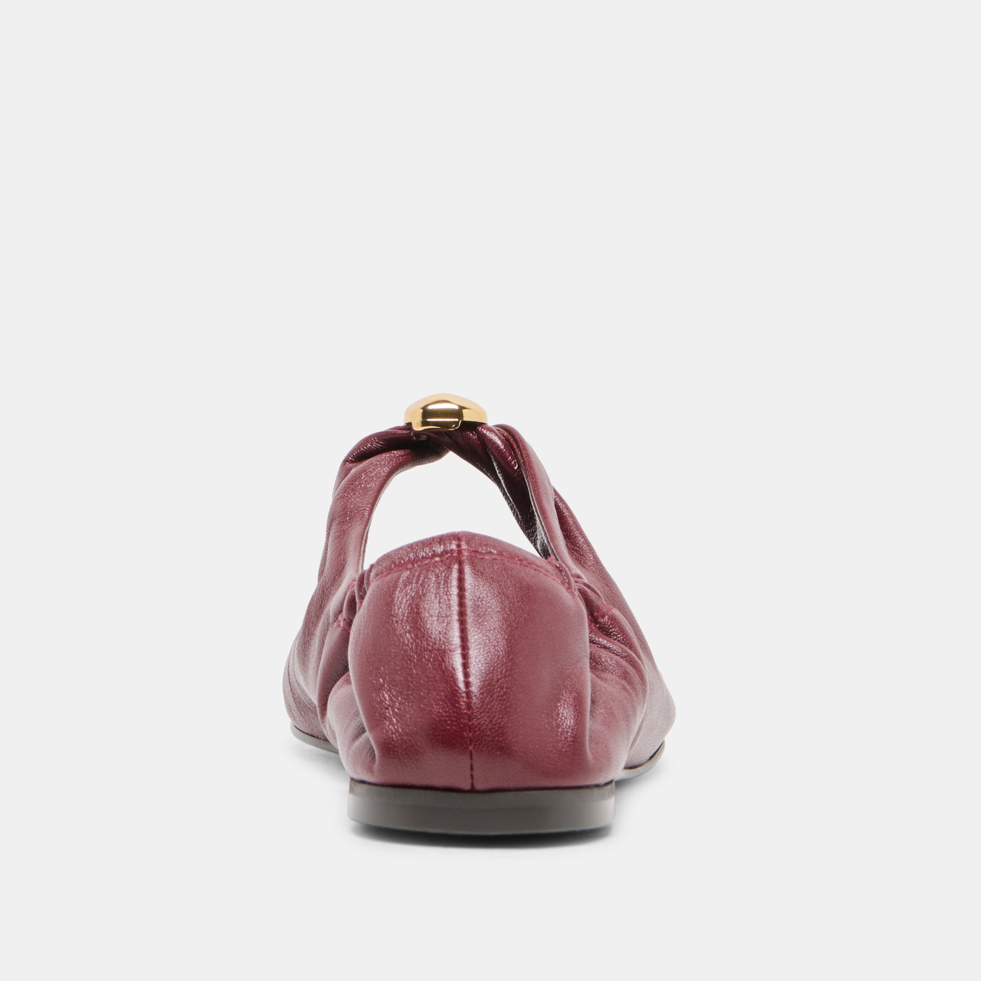CORNEL CUIR ROUGE FONCÉ - view 7