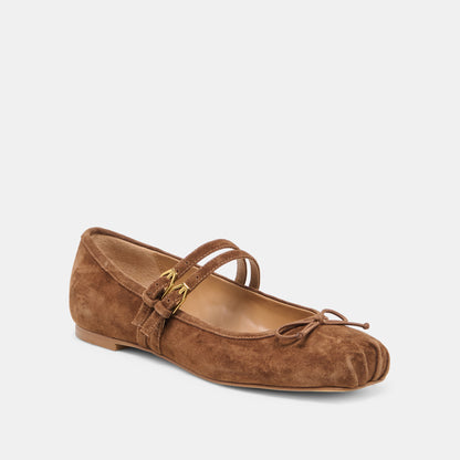 GIBSEN COCOA SUEDE