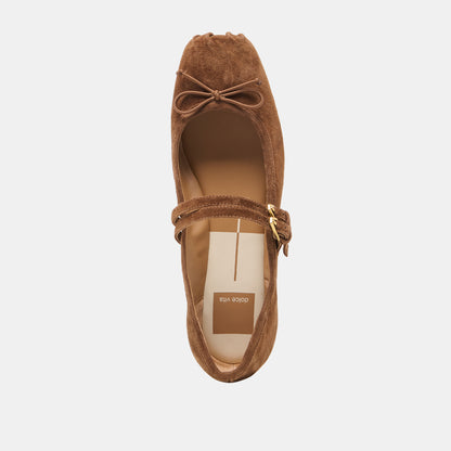 GIBSEN COCOA SUEDE