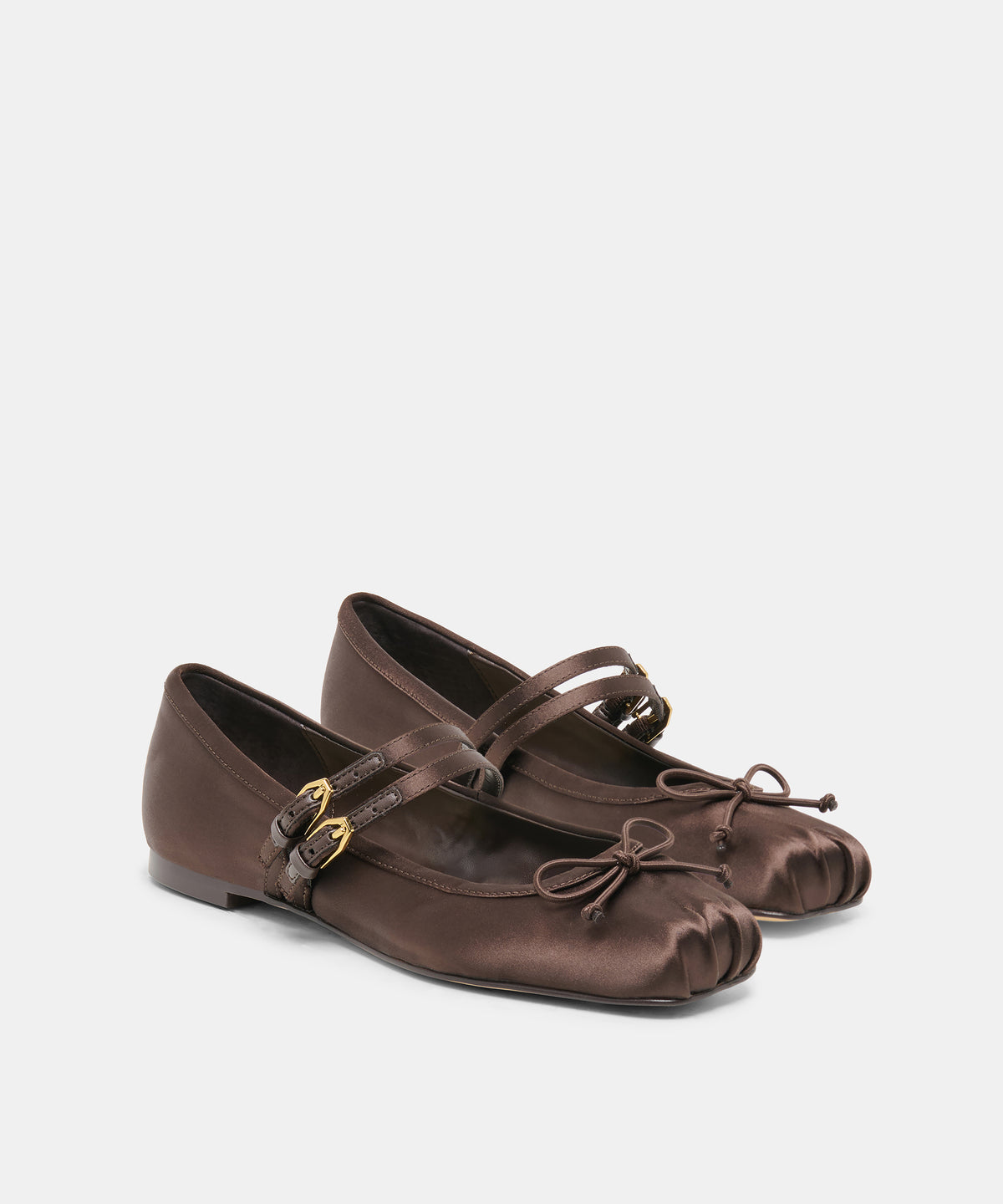 GIBSEN SATIN BRUN CHOCOLAT - view 2