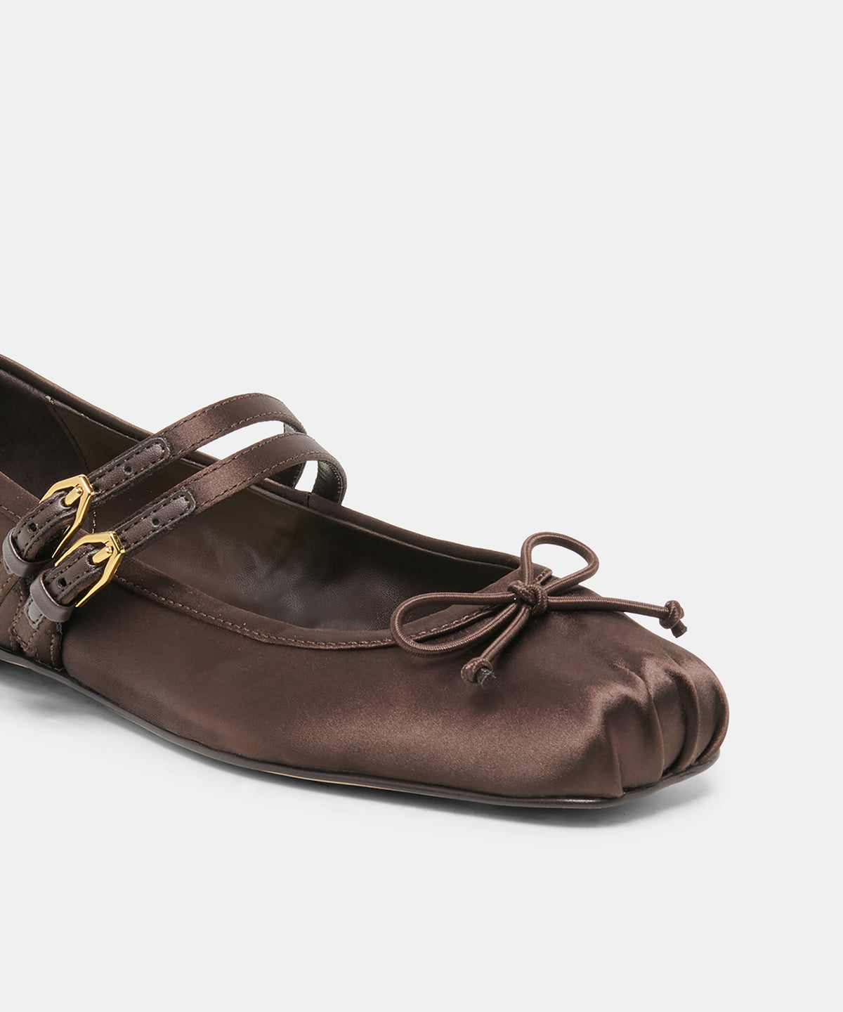 GIBSEN SATIN BRUN CHOCOLAT - view 5