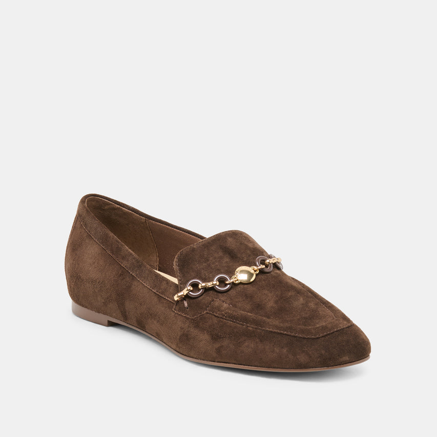 KIALA DARK BROWN SUEDE