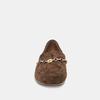 KIALA DARK BROWN SUEDE