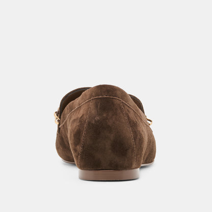 KIALA DARK BROWN SUEDE