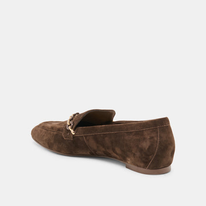 KIALA DARK BROWN SUEDE