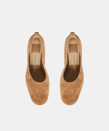 KORY LIGHT BROWN SUEDE
