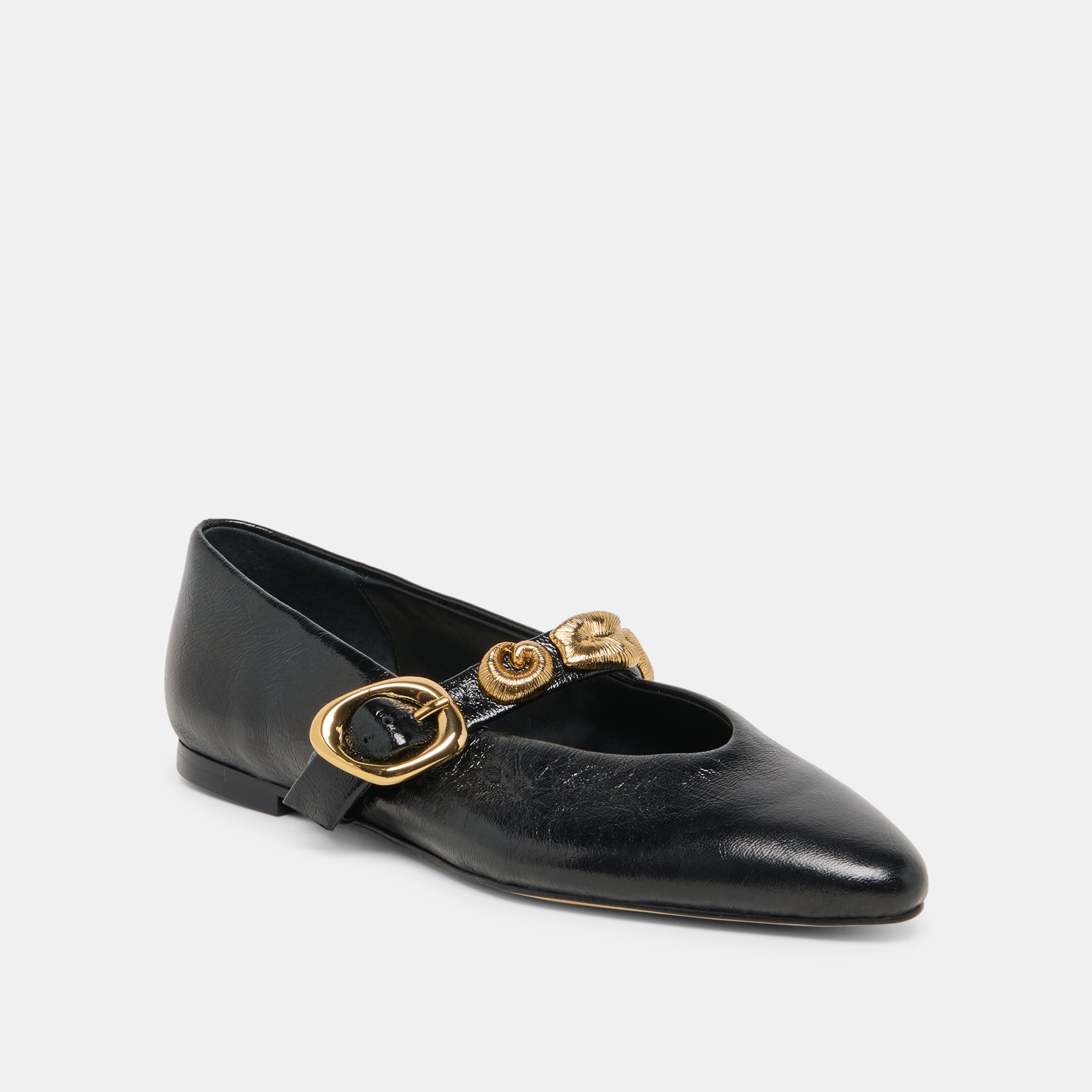 LOREE BLACK LEATHER - view 2