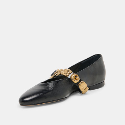 LOREE BLACK LEATHER