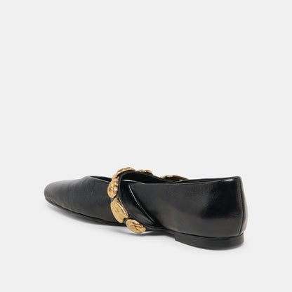 LOREE BLACK LEATHER