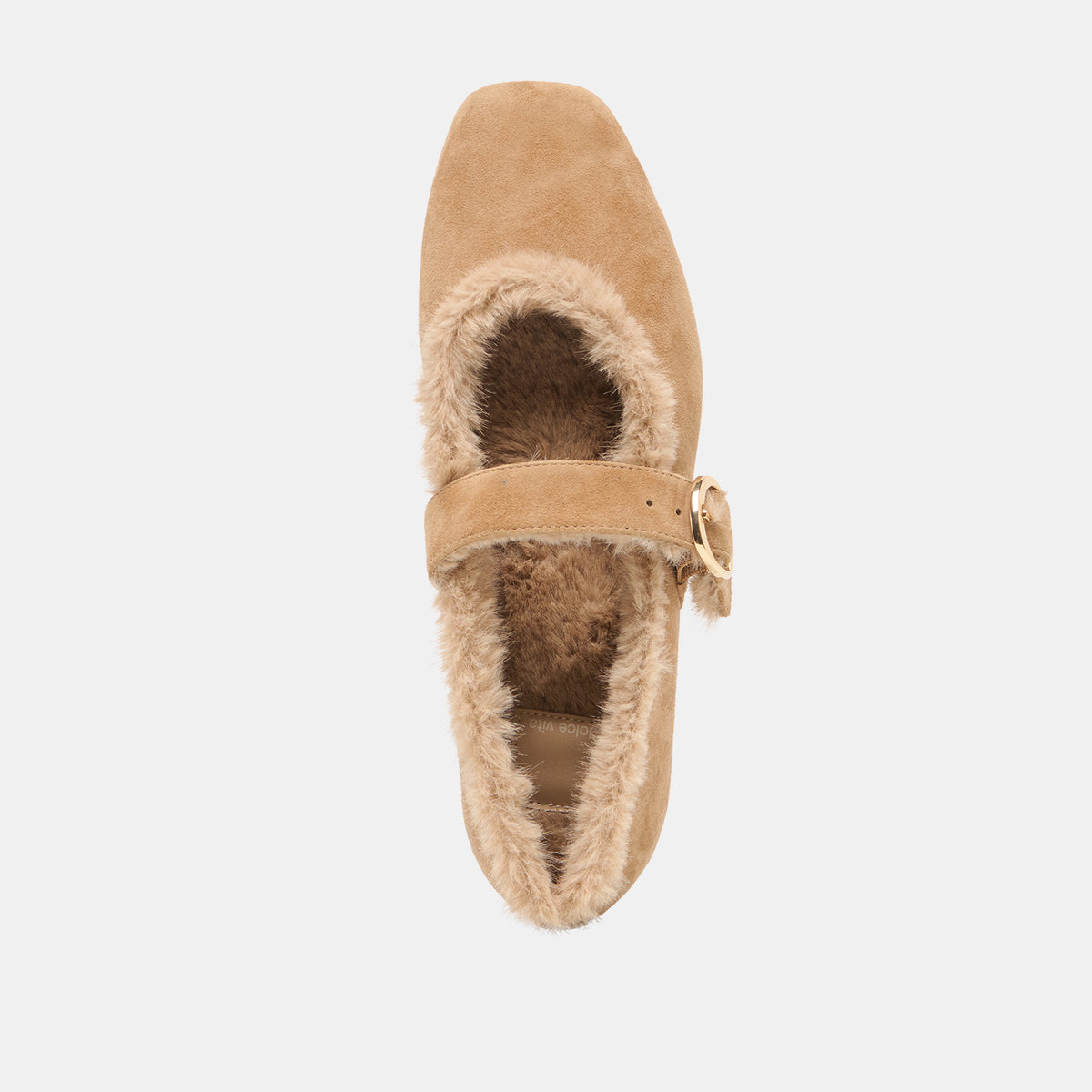 MELLA PLUSH LIGHT BROWN SUEDE - view 8
