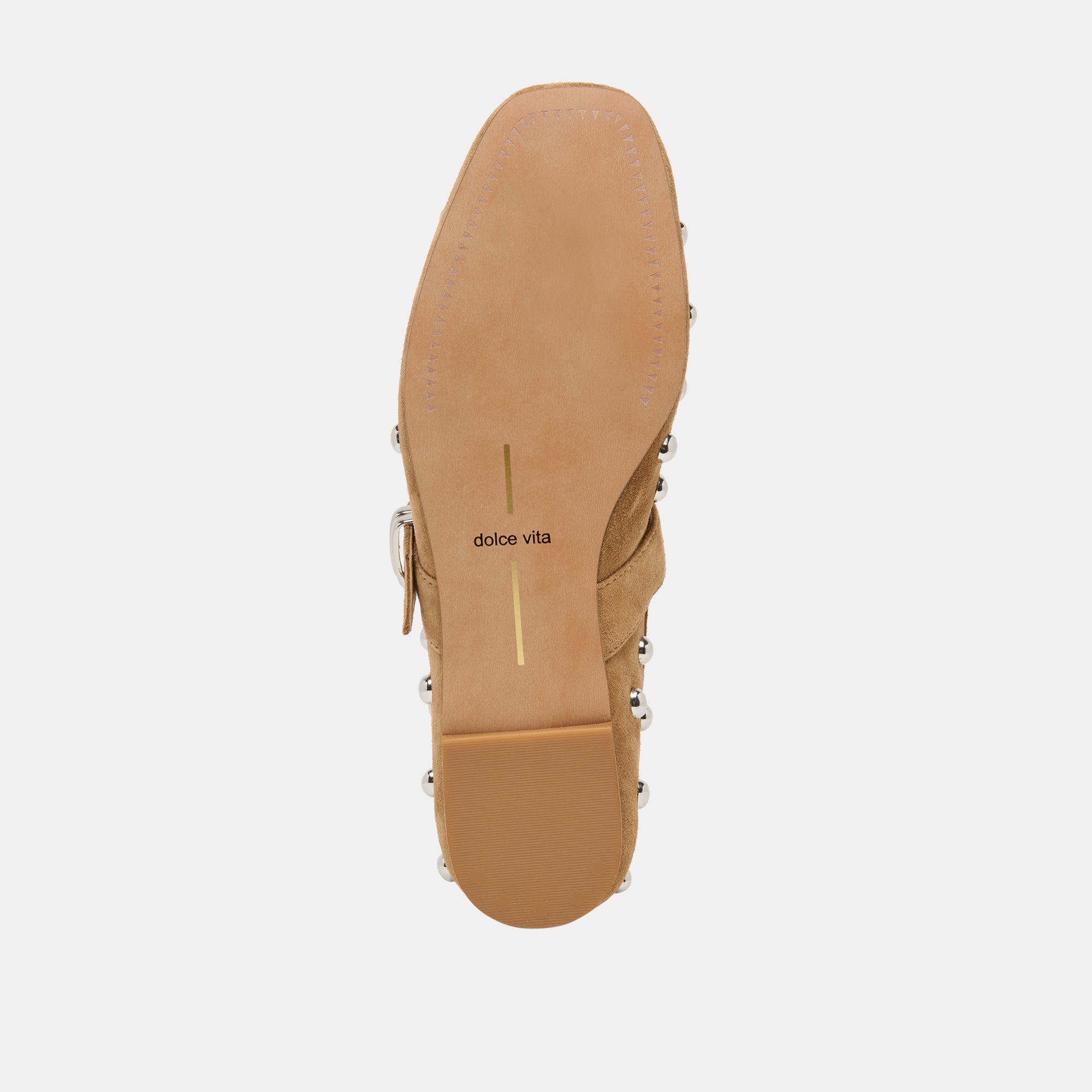 MIKEL STUD LIGHT BROWN SUEDE - view 9
