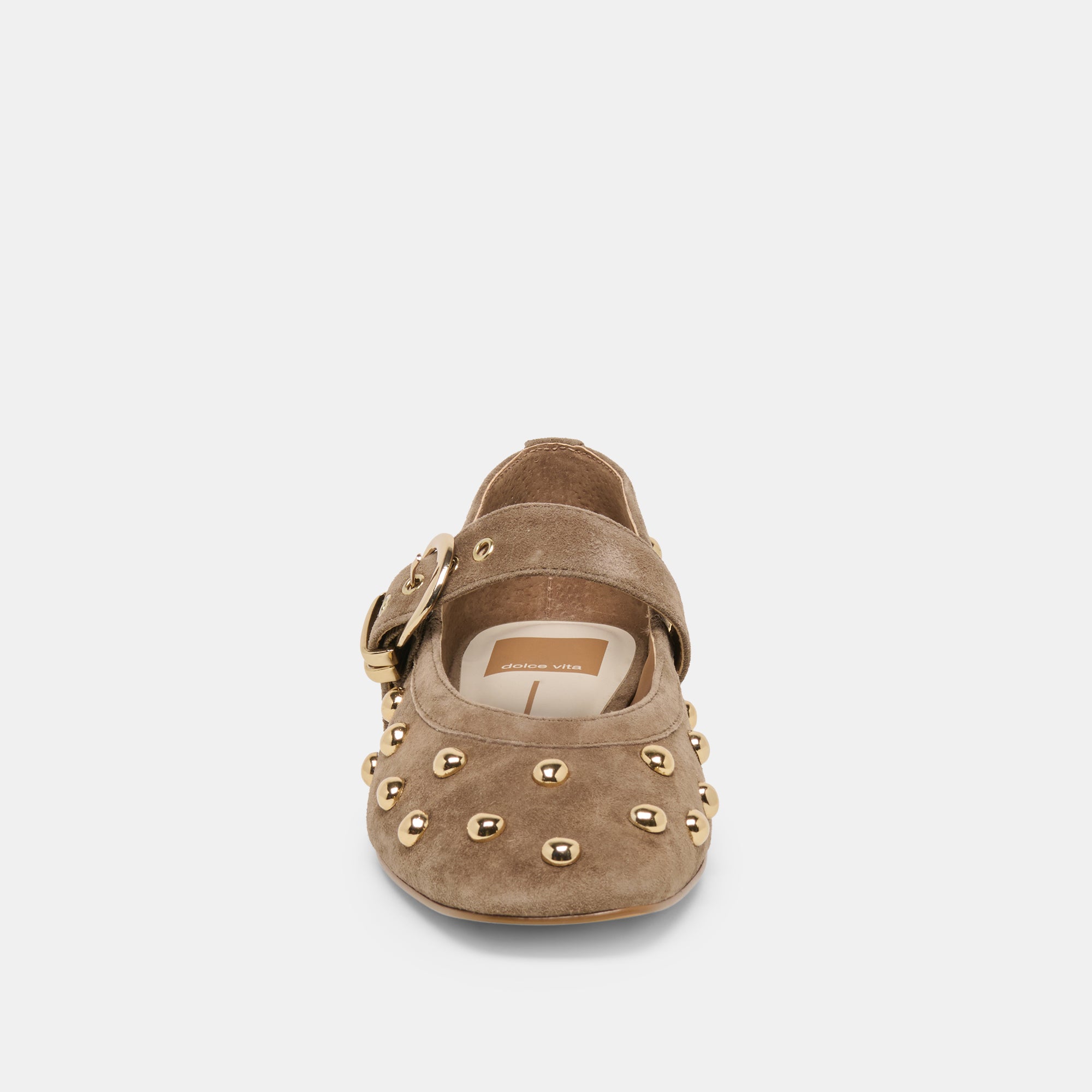 MIKEL STUD OLIVE SUEDE - view 6