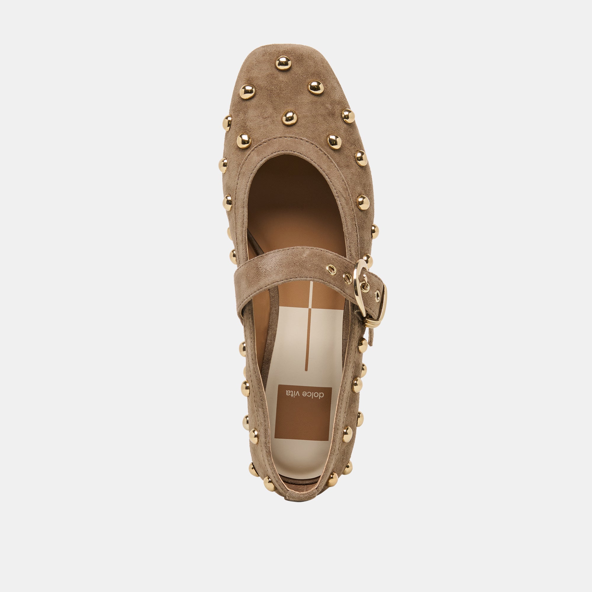 MIKEL STUD OLIVE SUEDE - view 8