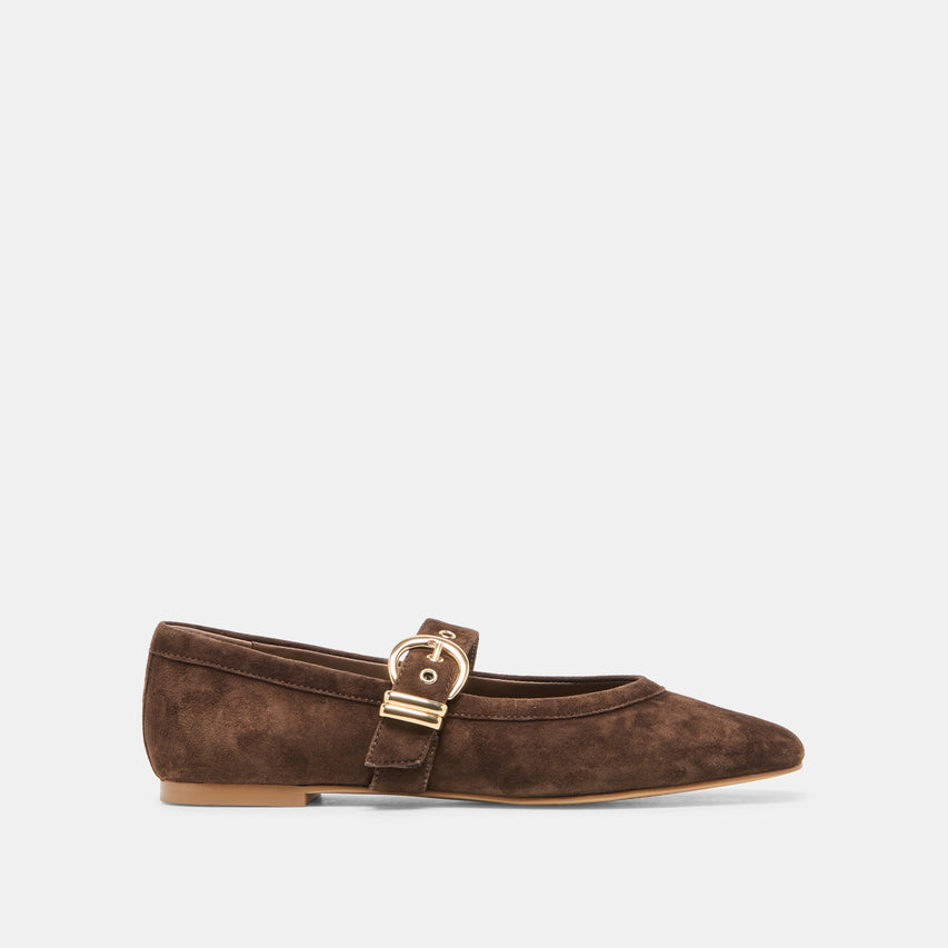MIKEL DARK BROWN SUEDE