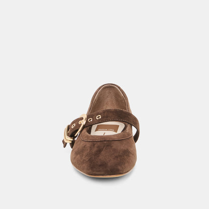 MIKEL DARK BROWN SUEDE