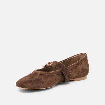MIKEL DARK BROWN SUEDE