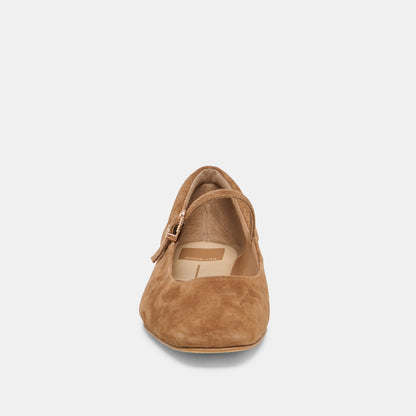REYES COGNAC SUEDE