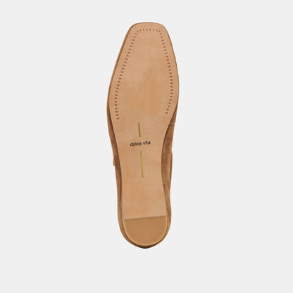 REYES COGNAC SUEDE