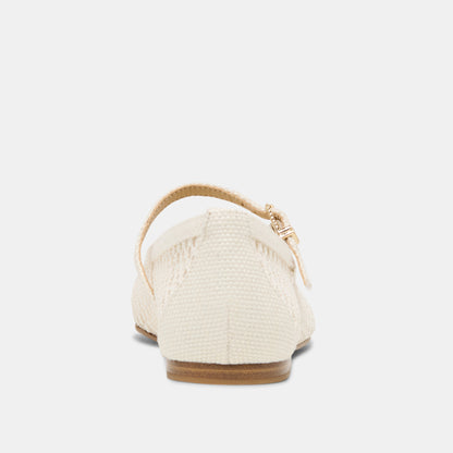 REYES RAFFIA TISSÉ BLANC
