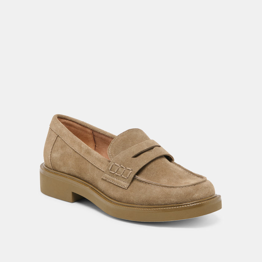 TIGGY OLIVE SUEDE