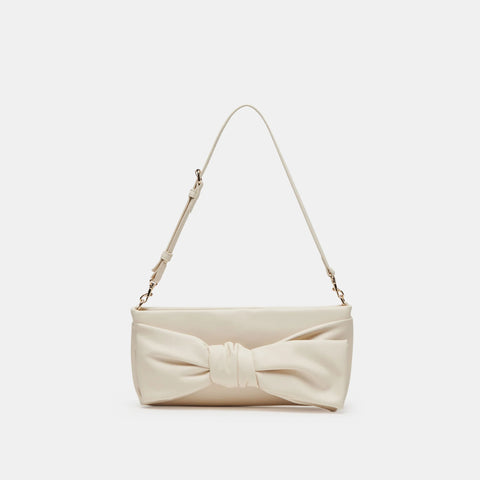 DOLCEVITA BRIAR IVORY LEATHER Clutches