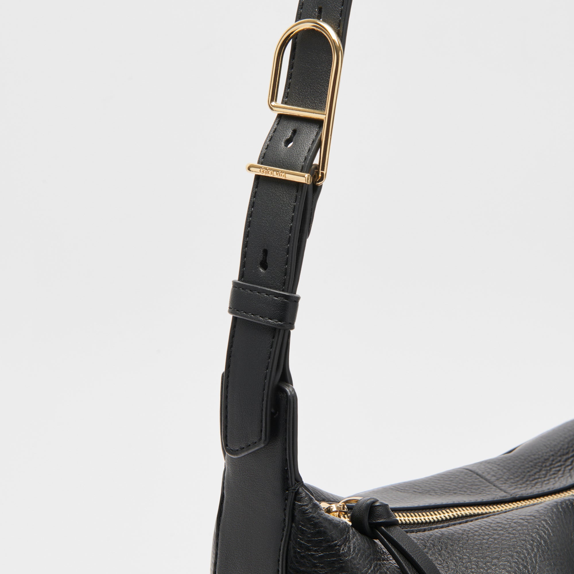 HANA BLACK LEATHER